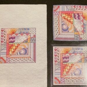 #717 stamped cross stitch kit